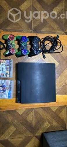 Play station 3 ( ps3 ) 3 controles 2 juegos fisico