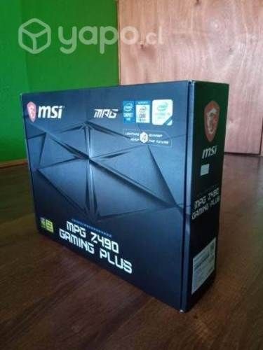 Msi mpg z490 gaming plus