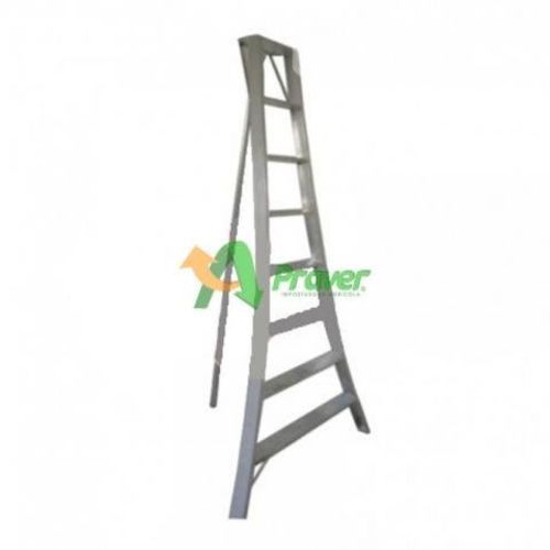 Escaleras Agrícolas Trípode Aluminio 2.40 Mts