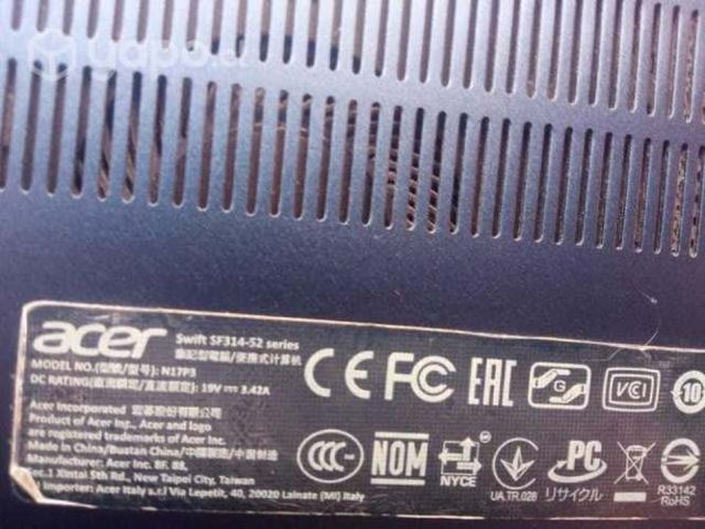 Acer Swift 3 SF314-52 (deshuace/desarmado)