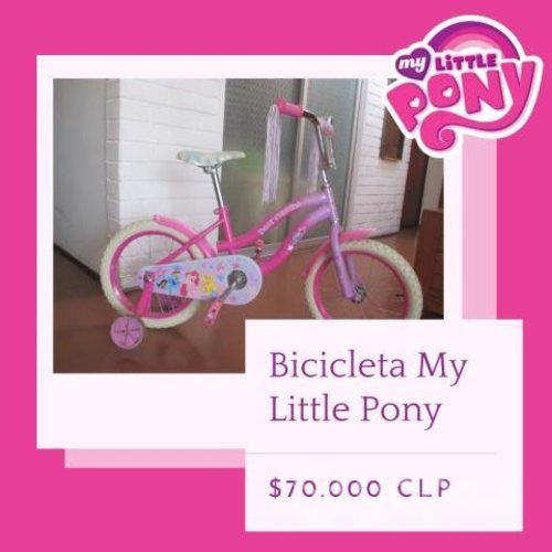 Bicicleta My little pony