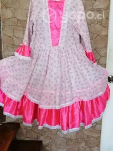 Vestido huasa mujer con falso