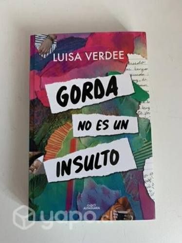 Libro gorda no es un insulto"