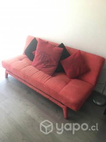 Futón rojo