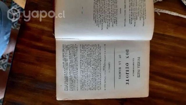Libro Quijote de la Mancha