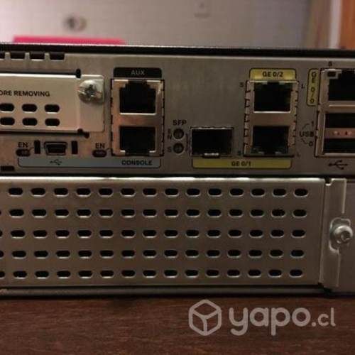 Router Cisco 2921/K9 impecable