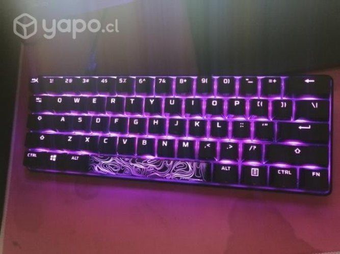 Teclado gamer hyperx