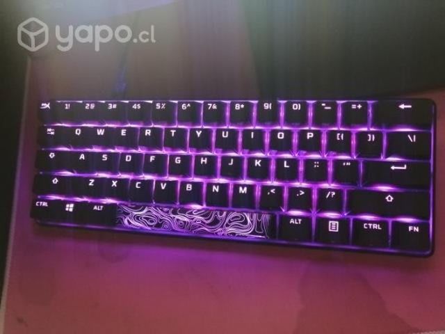 Teclado gamer hyperx