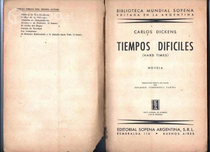 Tiempos Difíciles Carlos Dickens