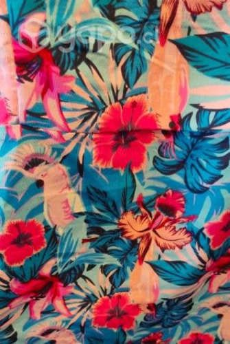 Vestido corto floral M Freedom