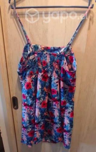 Vestido corto floral M Freedom