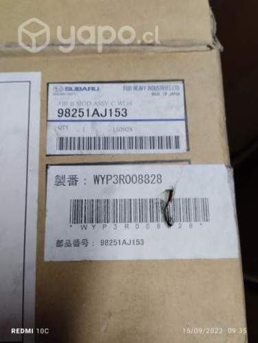 Cortina Izquierda Airbag Subaru Legacy