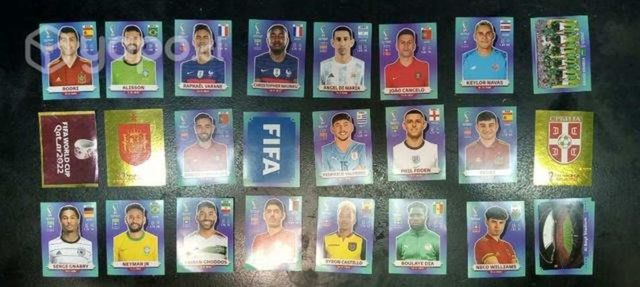 Intercambio laminas Qatar 2022