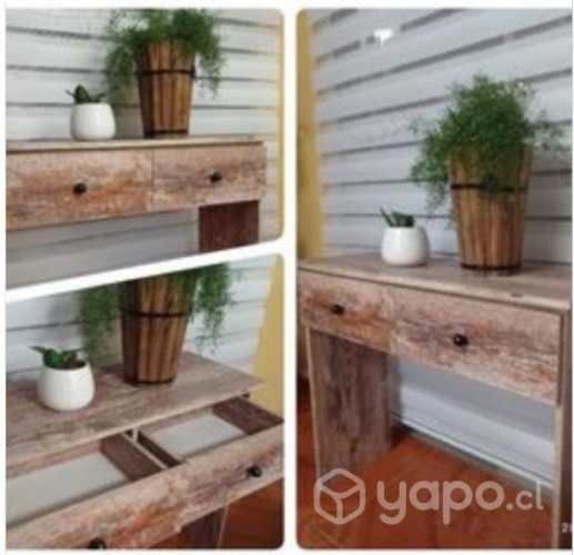 Mueble modelo arrimero- marron envejecido