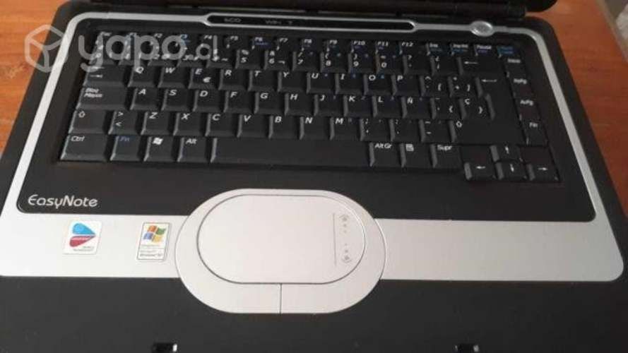Note book Packard Bell, window xp, antiguo