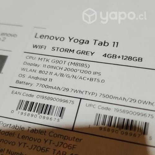 Tablet Lenovo Nueva