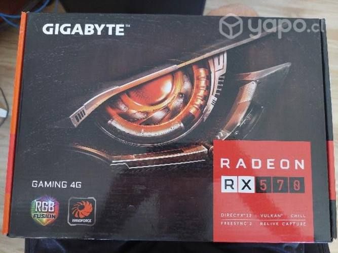 Tarjeta gráfica Gigabyte RX 570 4GB GPU