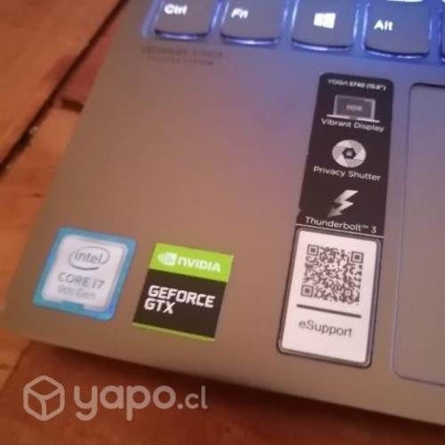 Notebook Diseño Gamer