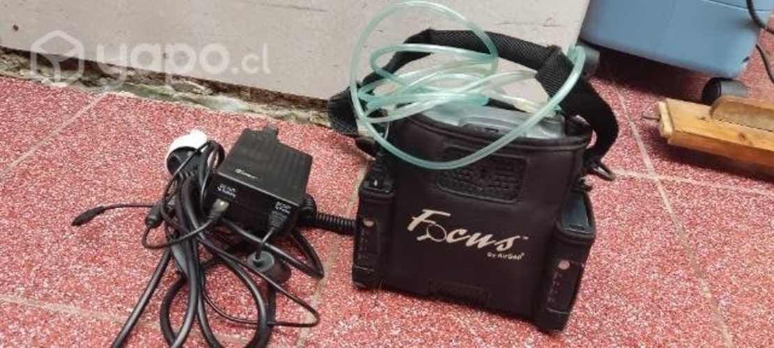 Concentrador de oxígeno y cilindro