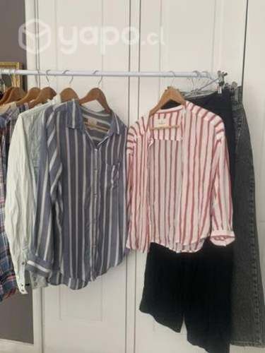 Blusas american eagle, zara y levis