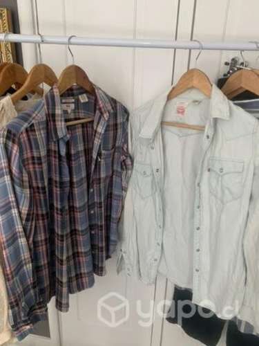 Blusas american eagle, zara y levis