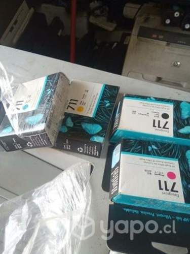 Tintas HP 711 para plotter t