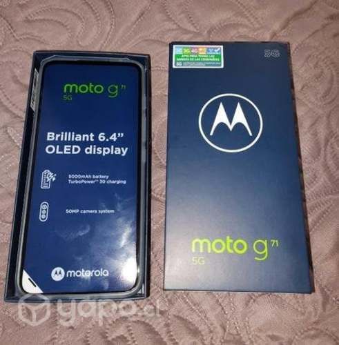 Moto g71 5g nuevo de caja