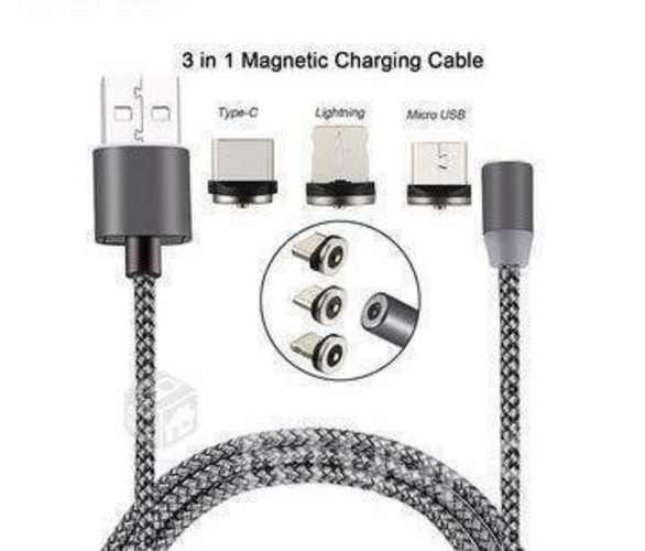 Cable Magnético X-CABLE 3 en 1 V8 Tipo C IPhone