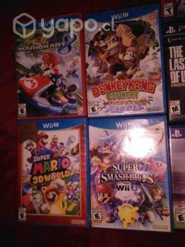 Juegos wii u ps4 mario 3d mario kart donkey smash