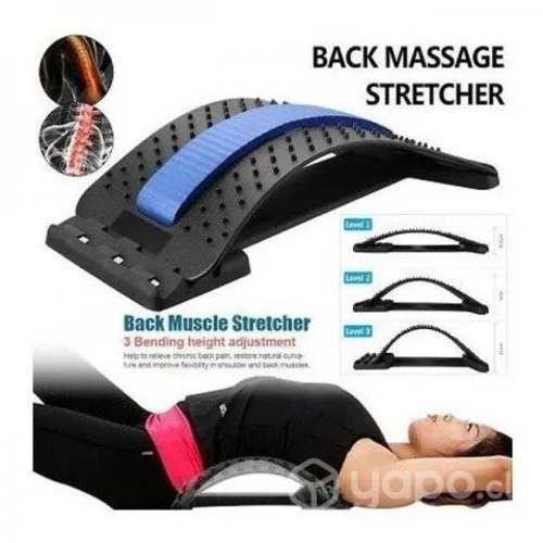 Masajeador Lumbar Estirable Corrector Postura 4 Ni