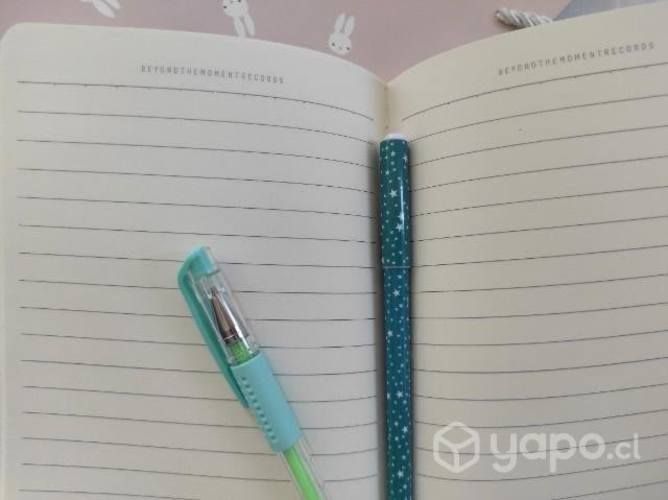 Libreta de notas kawaii