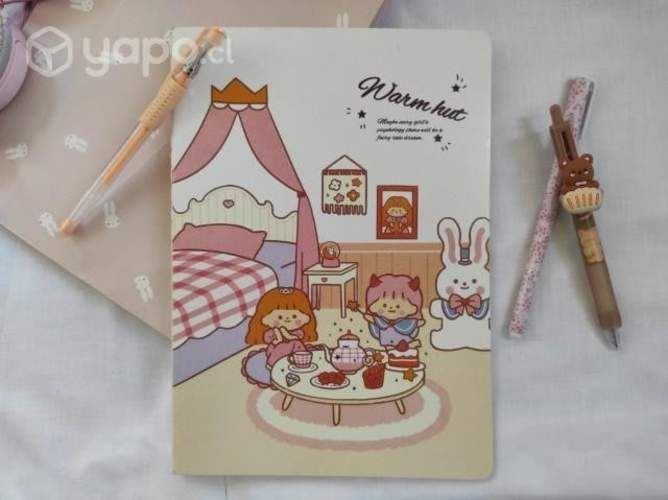 Libreta de notas kawaii