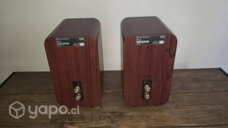 Parlantes Wharfedale con amplificador Smart