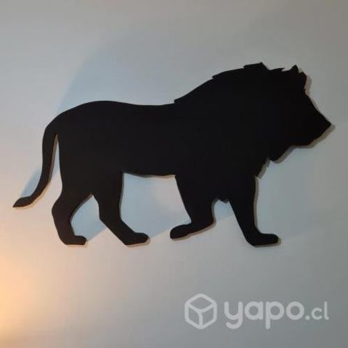 León Decorativo Muro