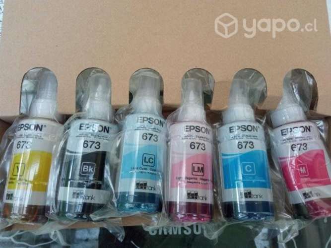 Pack 6 tintas epson originales