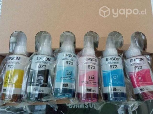 Pack 6 tintas epson originales