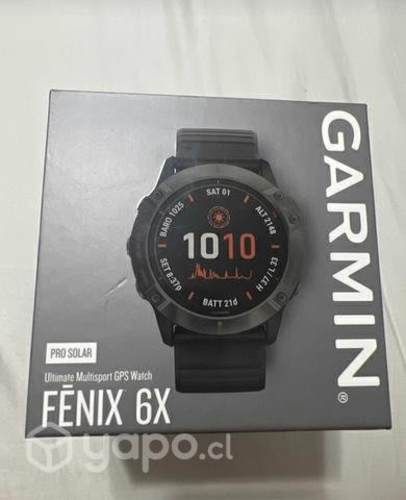 Reloj Garmin Fénix 6X Pro Solar