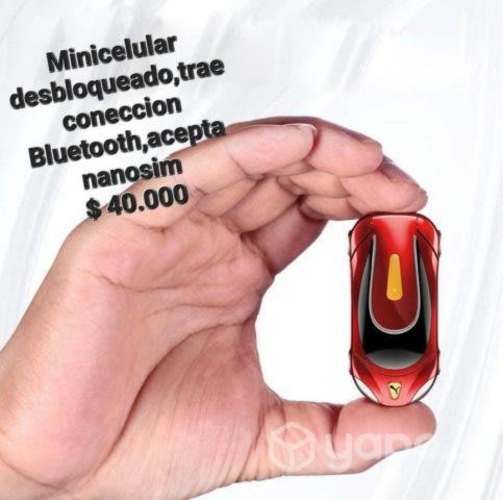 Mini celular desbloqueado chip Nano