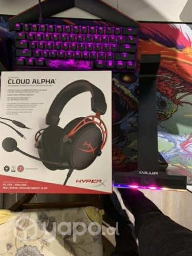 Audífonos gamer Hyperx Cloud Alpha