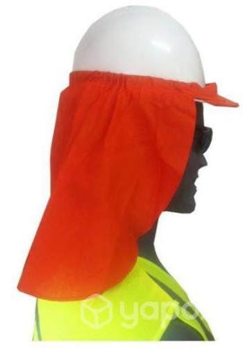 Gorro Cubrenuca Color Naranjo para casco