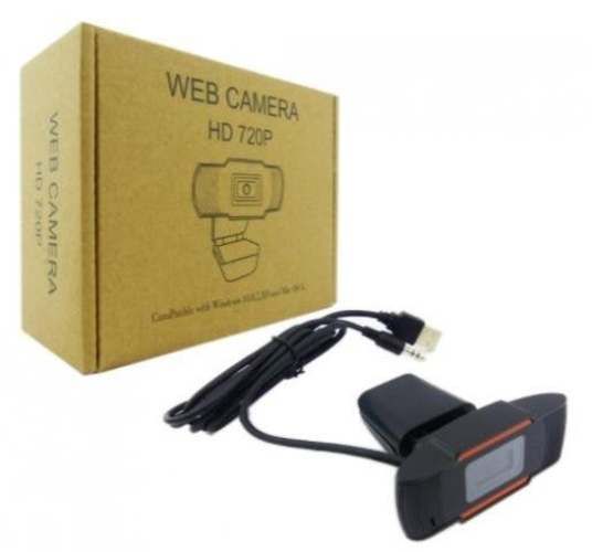 Cámara Web Q8, Full HD 720P, Con USB, Plug And Pla