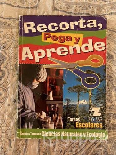 Libro Recorta, pega y aprende algunas hojas usadas
