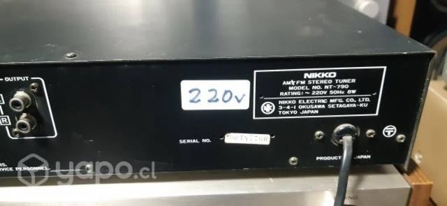 Sintonizador Nikko NT-790