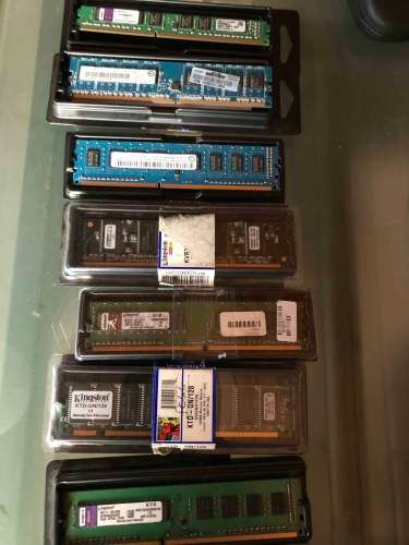 Memorias RAM PC VARIOS. Valor x unidad