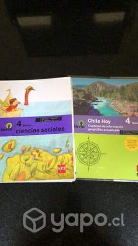 Texto ciencias sociales 4 básico Savia SM