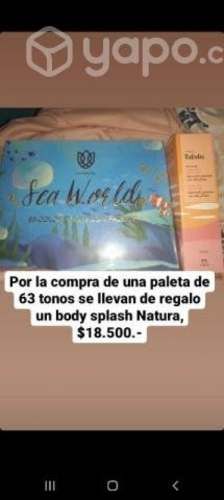 paletas de maquillaje más regalo