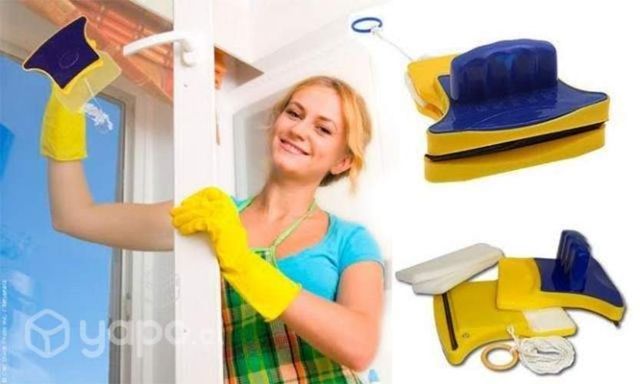 Limpiador Limpia Vidrios Y Ventanas Magnético