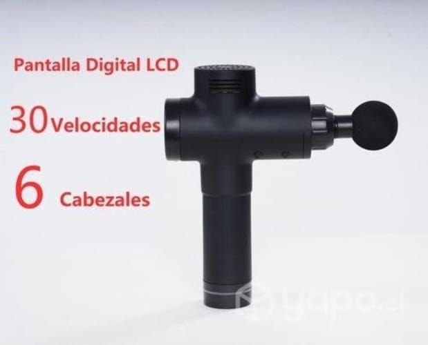 Masajedor Muscular Pistola Masaje Nivel 30 Digital