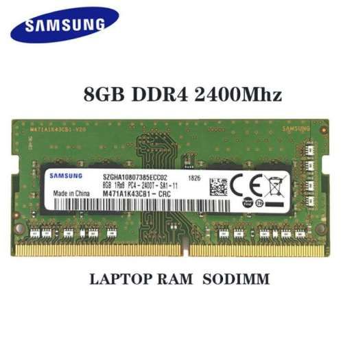 Memoria RAM Samsung. 8 GB. DDR4. 2400 MHz