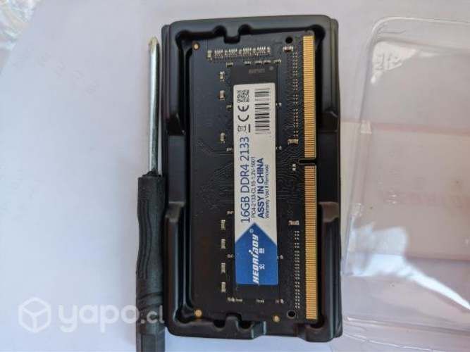 Memoria ram para notebook 16gb 2133MHz